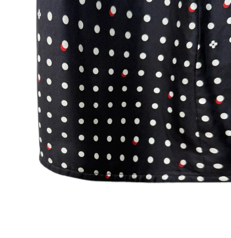 Louis Vuitton Louis Vuitton Black Cotton Blend Women's Dress 0089 Size M / US 6-8 / IT 42-44 - 6 Thumbnail