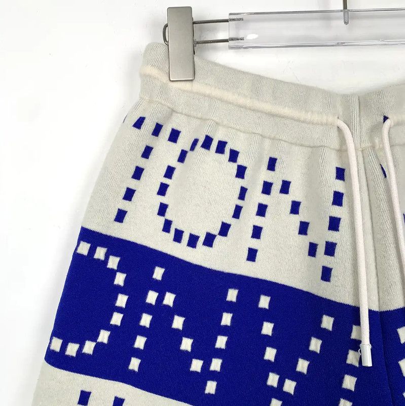 Louis Vuitton Louis Vuitton Color-Block Wool Women's Shorts 0089 Size 23" - 3 Thumbnail