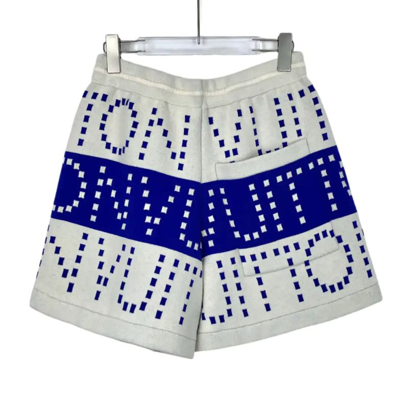 Louis Vuitton Louis Vuitton Color-Block Wool Women's Shorts 0089 Size 23" - 2 Thumbnail