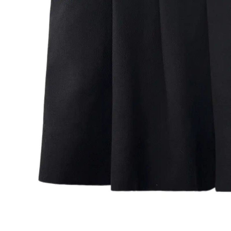 Louis Vuitton Louis Vuitton Black Cotton Blend Dress 0089 Size L / US 10 / IT 46 - 6 Thumbnail