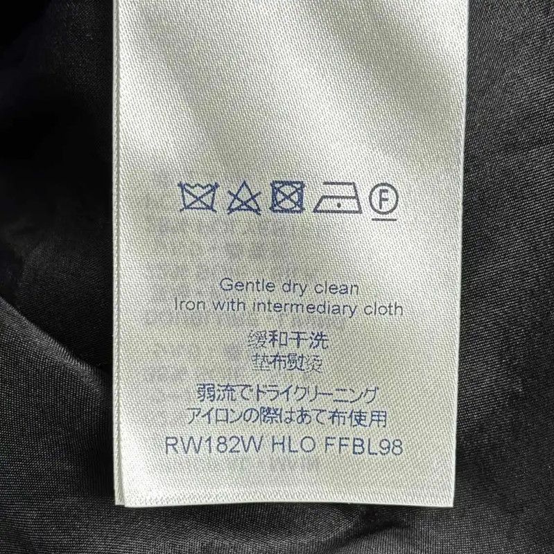 Louis Vuitton Louis Vuitton Black Cotton Blend Dress 0089 Size L / US 10 / IT 46 - 5 Thumbnail