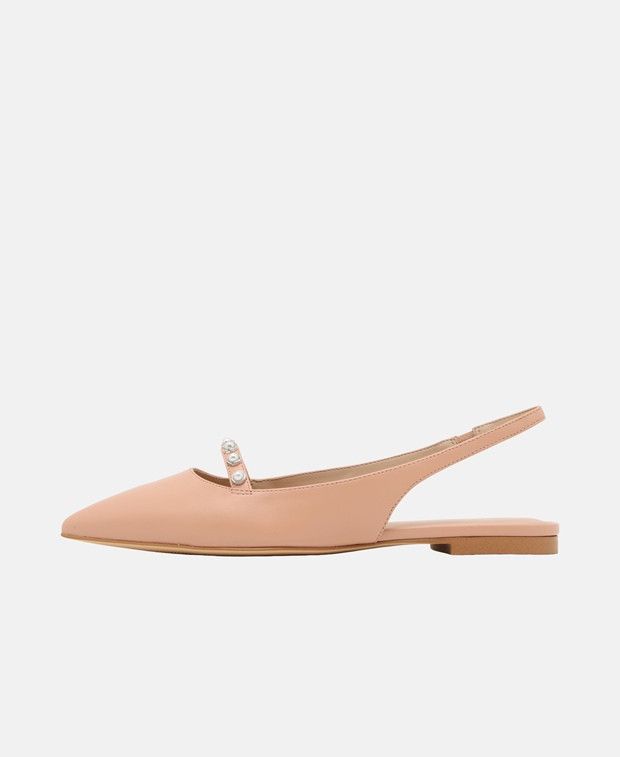 Stuart Weitzman Pearl Sling ballerina Size US 10 / IT 40 - 4 Thumbnail