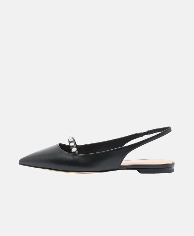 Stuart Weitzman Pearl Sling ballerina Size US 9 / IT 39 - 4 Thumbnail