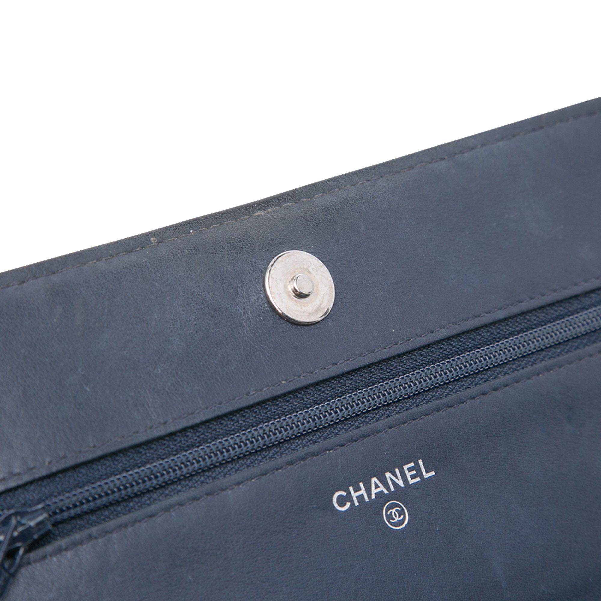 Chanel Chanel CC Square Stitched Calfskin Wallet on Chain Size ONE SIZE - 8 Thumbnail