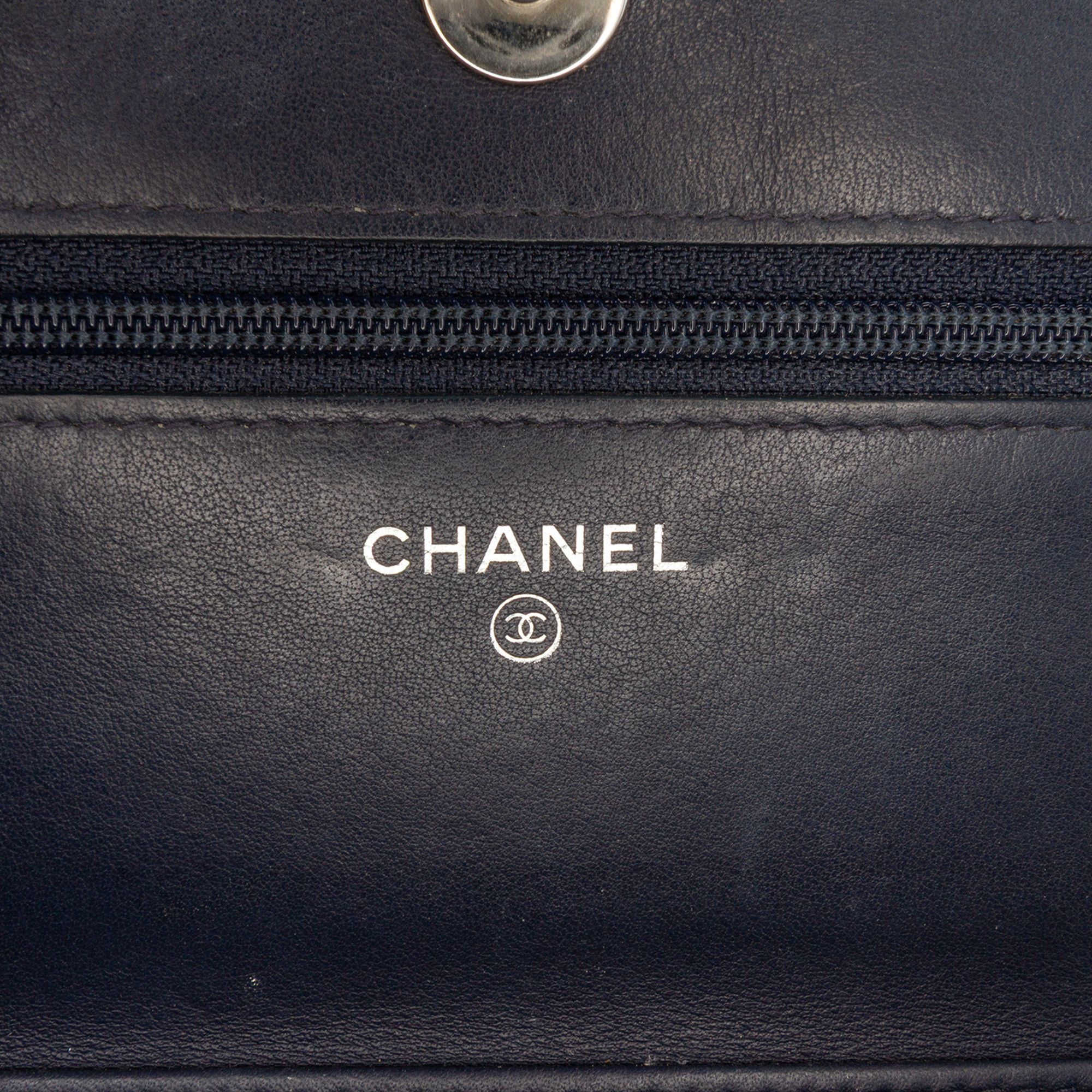 Chanel Chanel CC Square Stitched Calfskin Wallet on Chain Size ONE SIZE - 5 Thumbnail