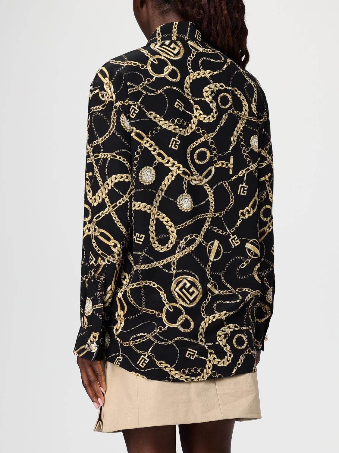 Balmain Balmain Shirt Woman Black Size M / US 6-8 / IT 42-44 - 3 Thumbnail