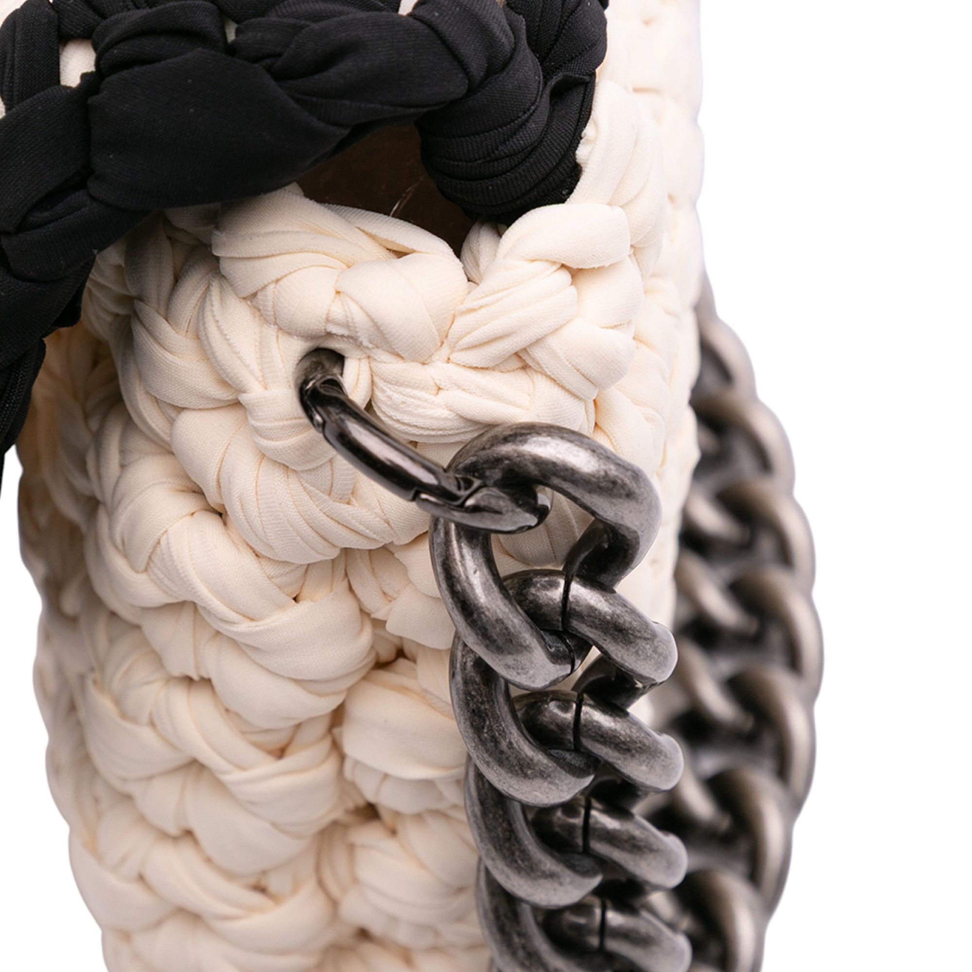 Chanel Chanel Neoprene Fancy Crochet Flap Size ONE SIZE - 8 Thumbnail