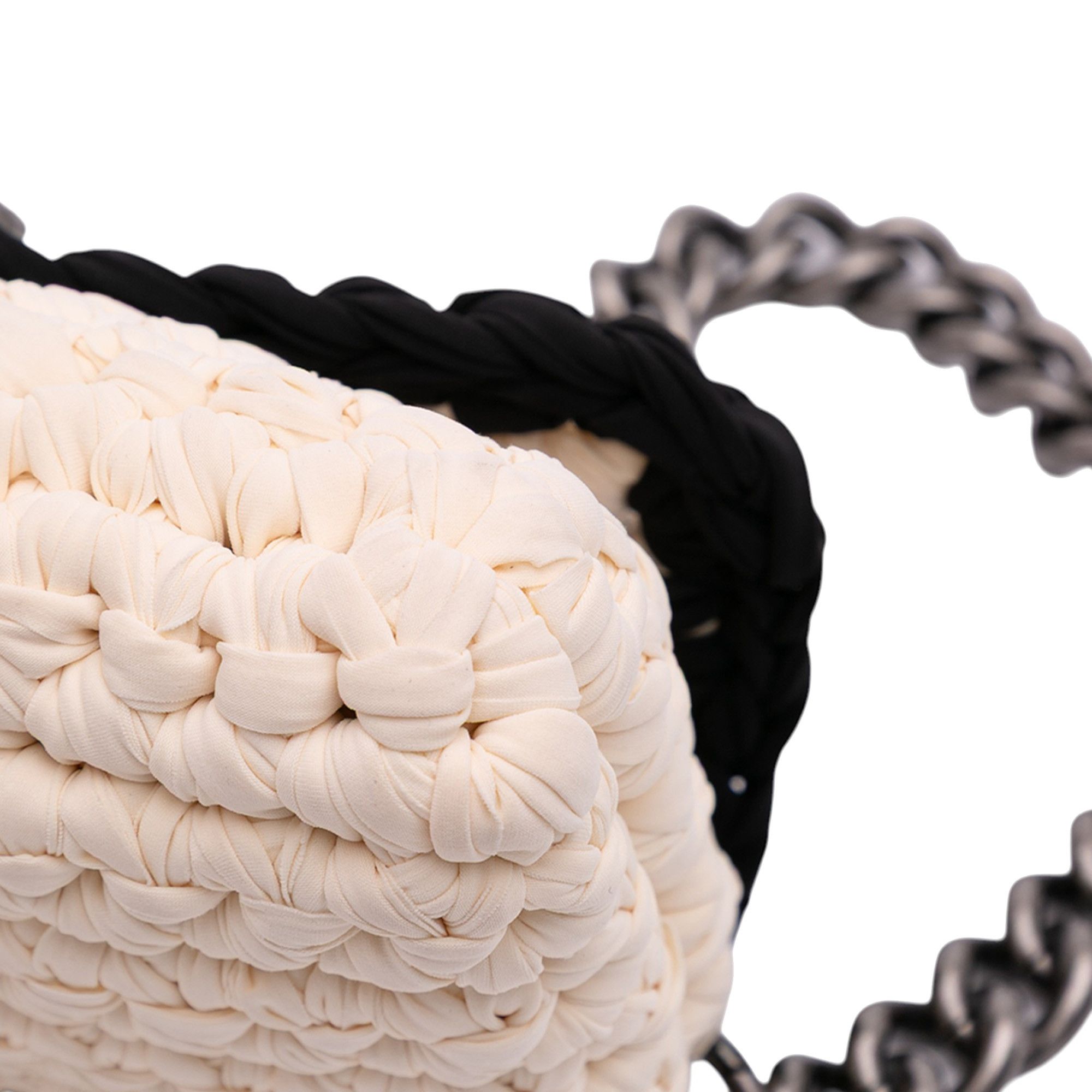 Chanel Chanel Neoprene Fancy Crochet Flap Size ONE SIZE - 7 Thumbnail