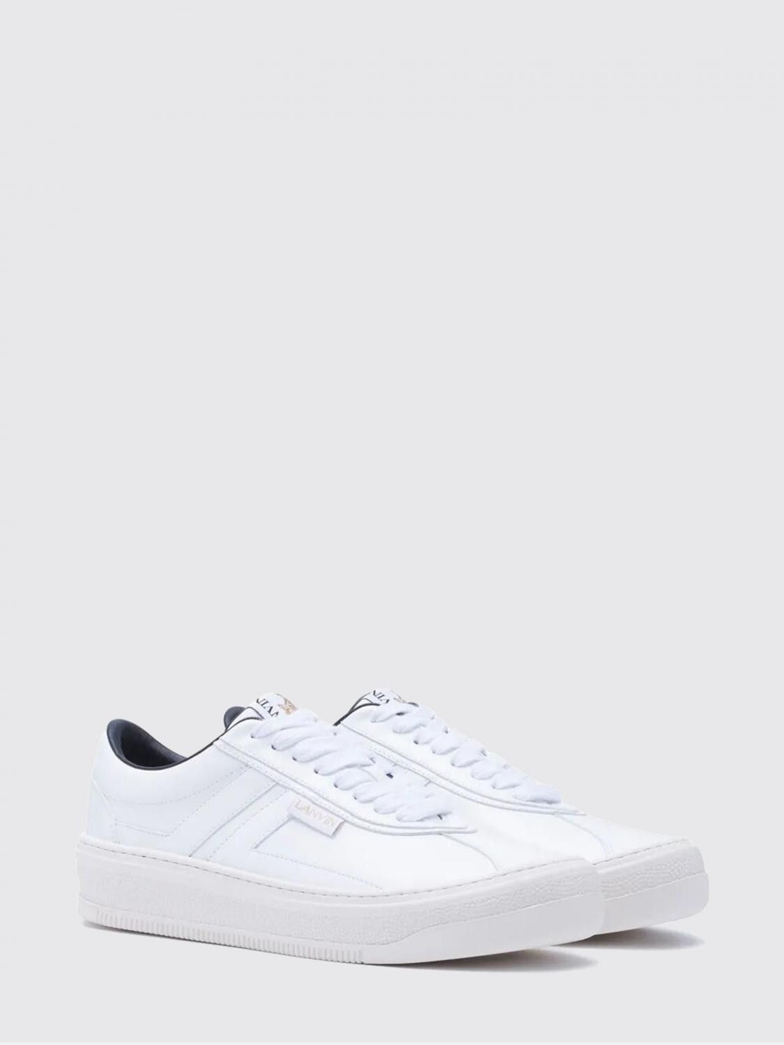 Lanvin Lanvin Sneakers Men White Size US 7 / EU 40 - 2 Thumbnail