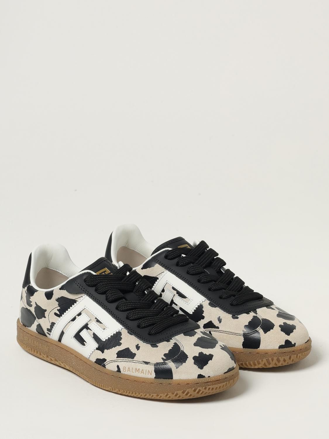 Balmain Balmain Sneakers Woman Beige Size US 10 / IT 40 - 2 Thumbnail