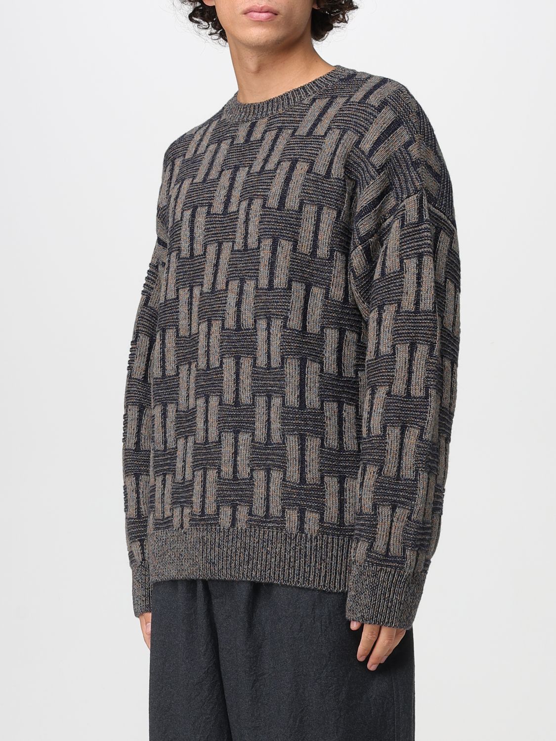 Giorgio Armani Giorgio Armani Sweater Men Blue Size US M / EU 48-50 / 2 - 4 Thumbnail