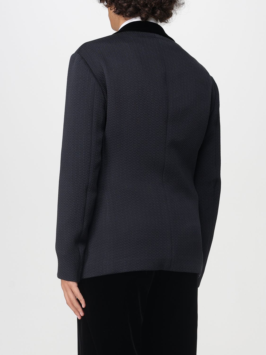 Giorgio Armani Giorgio Armani Jacket Men Blue Size US M / EU 48-50 / 2 - 3 Thumbnail