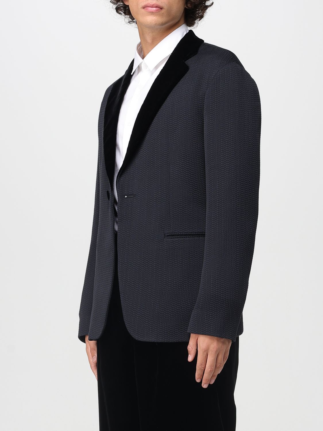 Giorgio Armani Giorgio Armani Jacket Men Blue Size US M / EU 48-50 / 2 - 4 Thumbnail