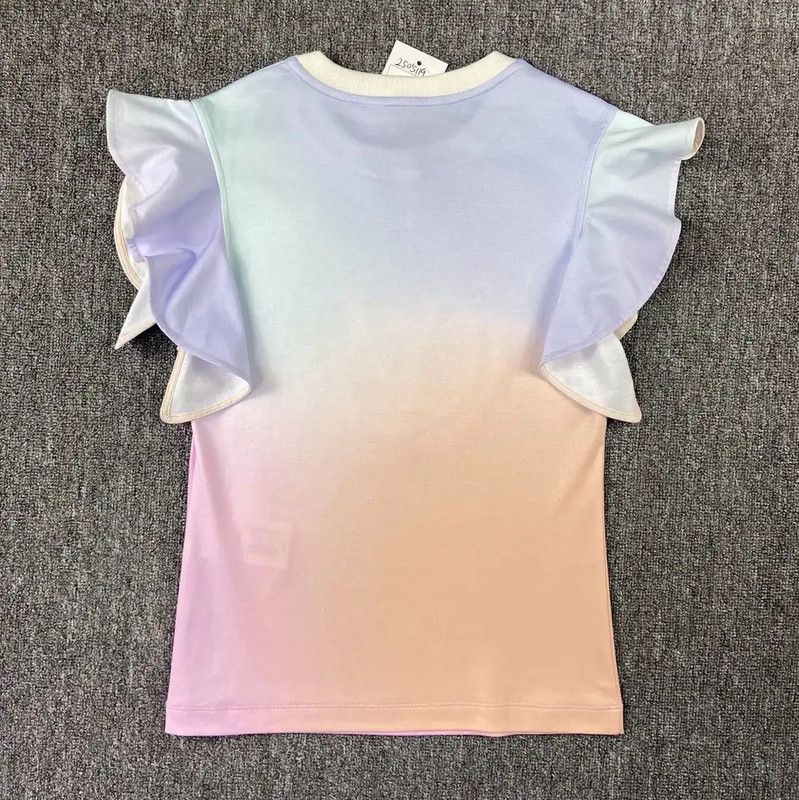 Louis Vuitton Louis Vuitton Colorful Cotton Women's T-Shirt 0089 Size XS / US 0-2 / IT 36-38 - 2 Thumbnail