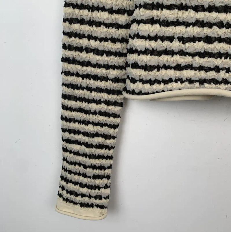 Louis Vuitton Louis Vuitton Women's Striped Knit Top Size S 0089 Size XS / US 0-2 / IT 36-38 - 4 Thumbnail