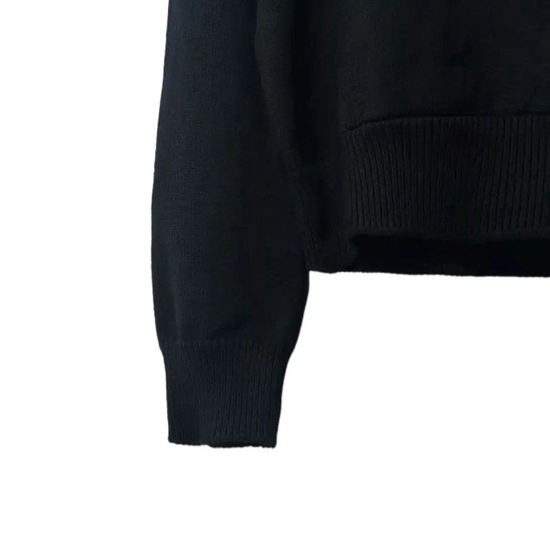 Louis Vuitton Louis Vuitton Black Cotton Blend Women's Hoodie 0089 Size S / US 4 / IT 40 - 7 Thumbnail