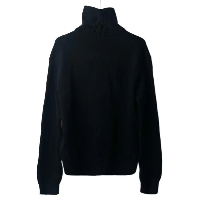Louis Vuitton Louis Vuitton Black Cotton Blend Women's Hoodie 0089 Size S / US 4 / IT 40 - 2 Thumbnail