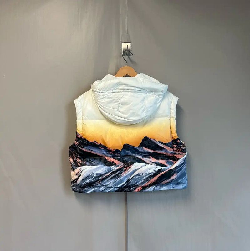 Louis Vuitton Louis Vuitton White Puffer Vest for Women 0089 Size XS / US 0-2 / IT 36-38 - 2 Thumbnail