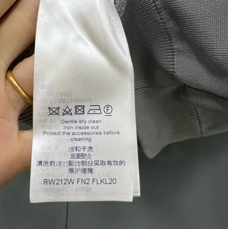 Louis Vuitton Louis Vuitton Gray Cotton Long Sleeve Pullover 0089 Size S / US 4 / IT 40 - 3 Thumbnail