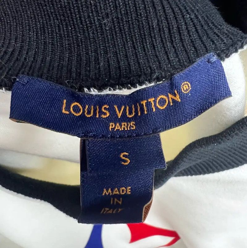 Louis Vuitton Louis Vuitton Women's White Knit Sweater 0089 Size S / US 4 / IT 40 - 3 Thumbnail
