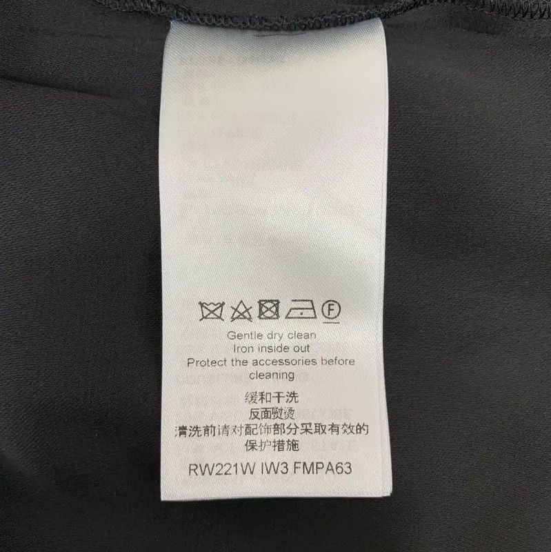 Louis Vuitton Louis Vuitton Black XXS Women's Casual Pants 0089 Size 22" - 8 Thumbnail