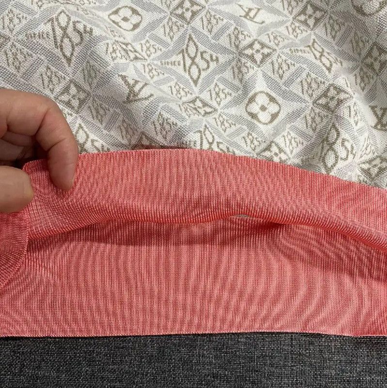 Louis Vuitton Louis Vuitton Pink Silk Knit Sweater 0089 Size XS / US 0-2 / IT 36-38 - 4 Thumbnail