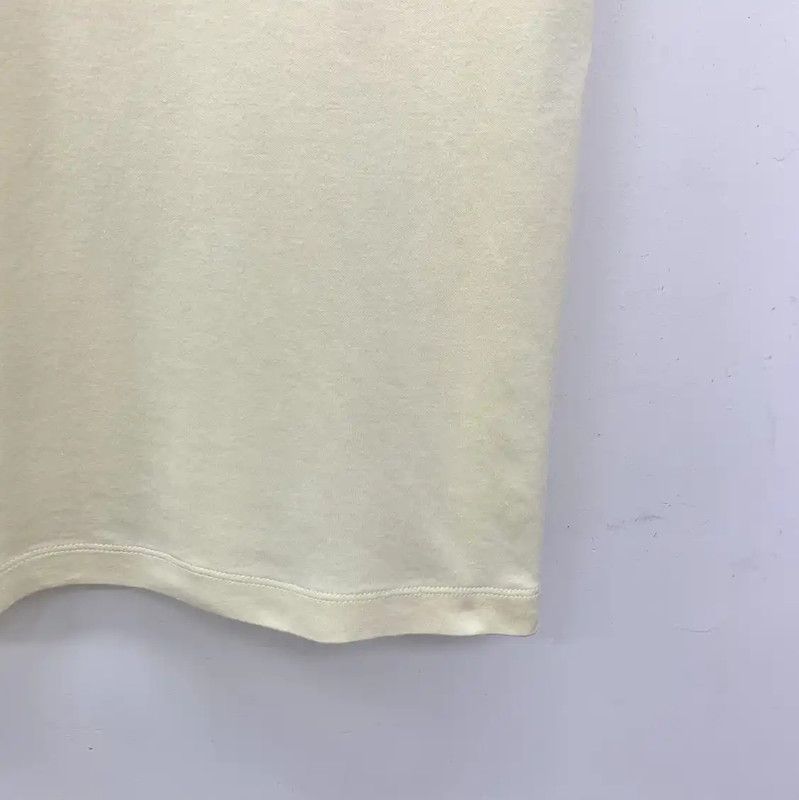 Louis Vuitton Louis Vuitton Beige Cotton Women's T-Shirt 0089 Size M / US 6-8 / IT 42-44 - 4 Thumbnail