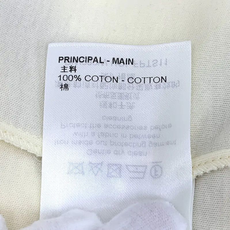 Louis Vuitton Louis Vuitton Beige Cotton Women's T-Shirt 0089 Size M / US 6-8 / IT 42-44 - 7 Thumbnail