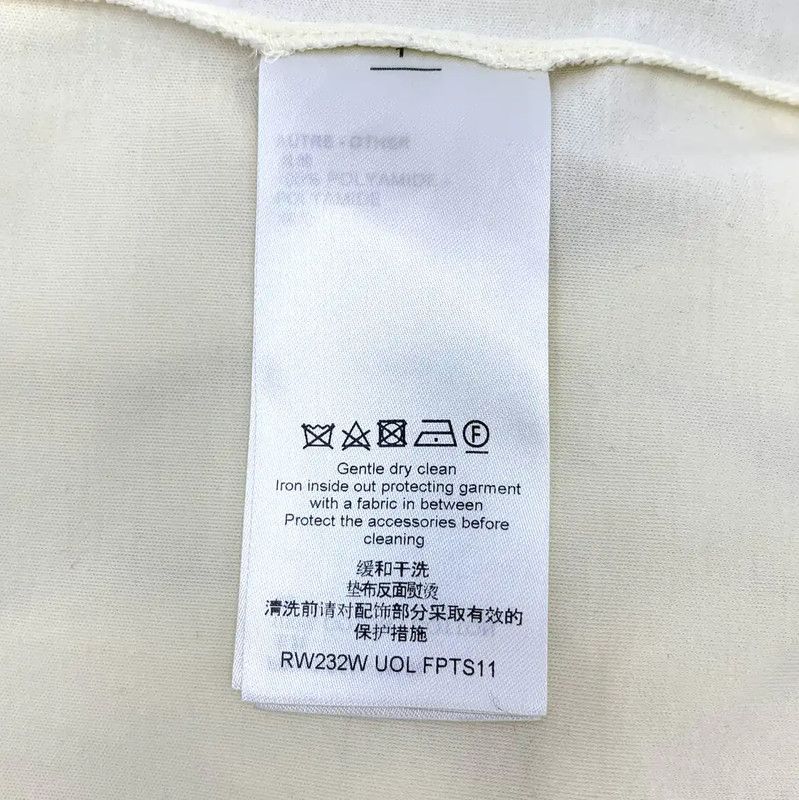 Louis Vuitton Louis Vuitton Beige Cotton Women's T-Shirt 0089 Size M / US 6-8 / IT 42-44 - 6 Thumbnail