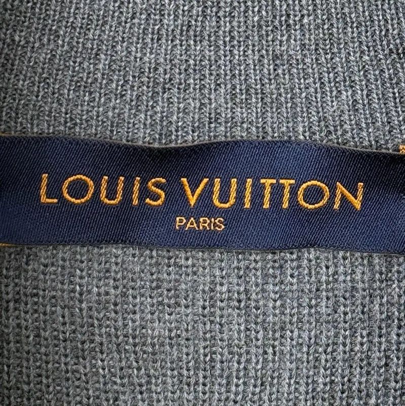 Louis Vuitton Louis Vuitton Gray Cotton Blend Women's Jacket 0089 Size S / US 4 / IT 40 - 4 Thumbnail