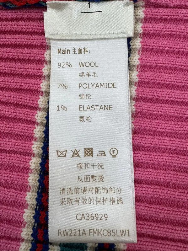 Louis Vuitton Louis Vuitton Pink Cotton Women's Cardigan 0089 Size S / US 4 / IT 40 - 7 Thumbnail