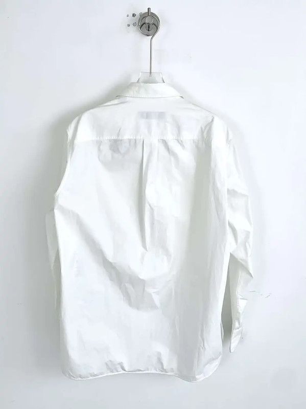 Louis Vuitton Louis Vuitton White Cotton Women's Shirt 0089 Size L / US 10 / IT 46 - 2 Thumbnail