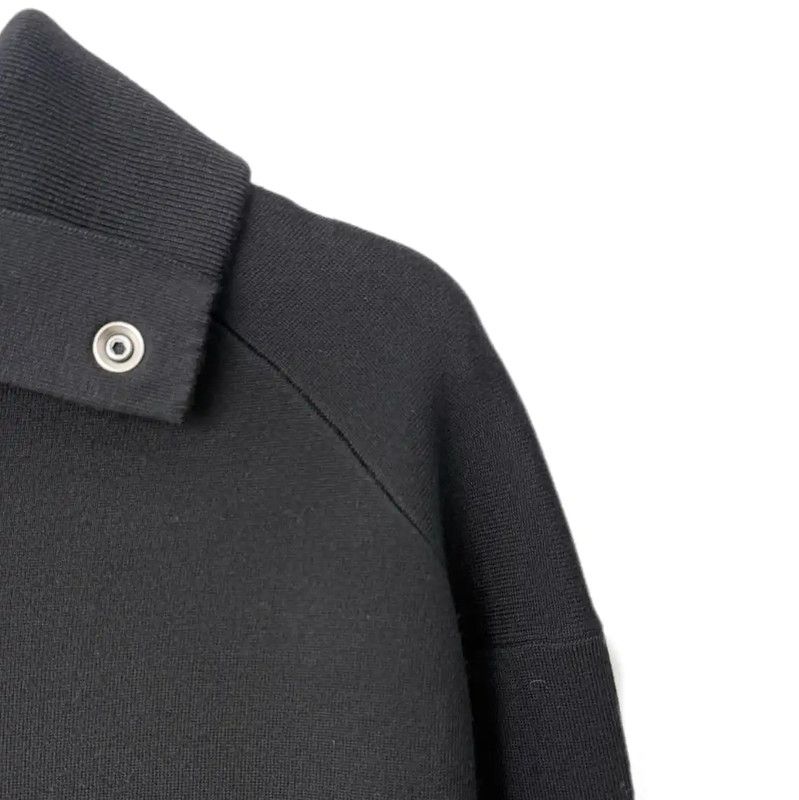 Louis Vuitton Louis Vuitton Black Cotton Blend Cardigan for Women 0089 Size L / US 10 / IT 46 - 3 Thumbnail