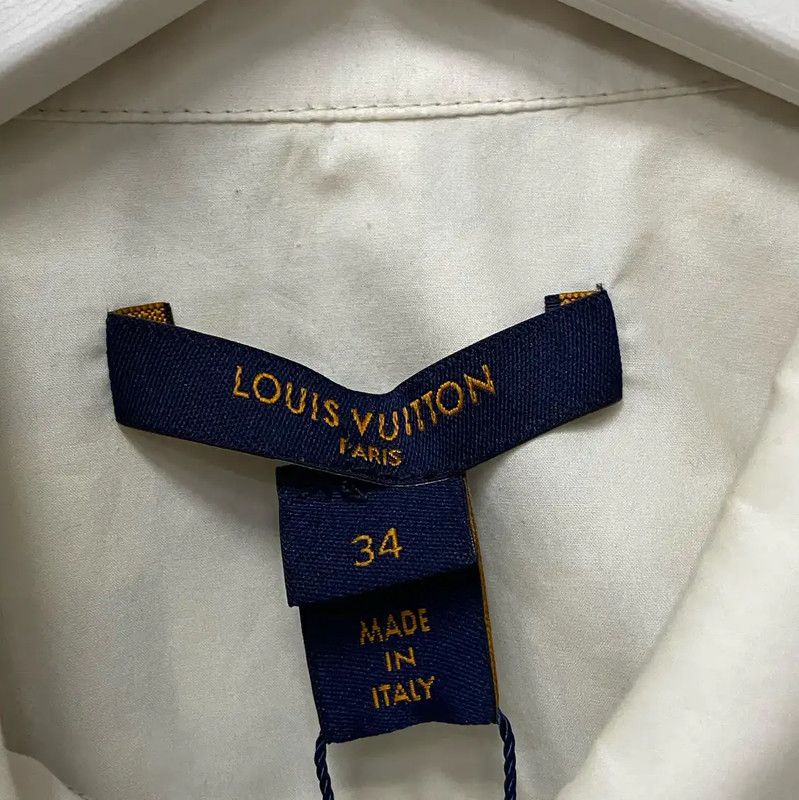 Louis Vuitton Louis Vuitton Long Sleeve Checkered Cotton Shirt 0089 Size ONE SIZE - 6 Thumbnail