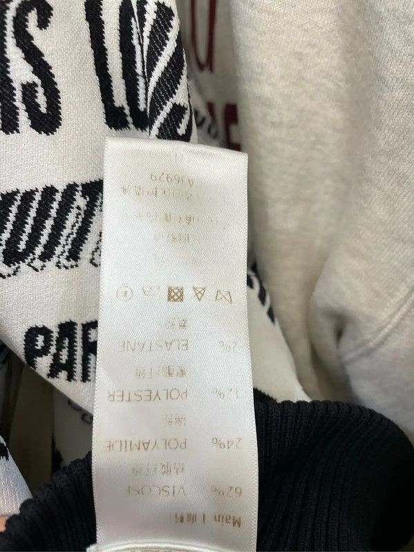 Louis Vuitton Louis Vuitton Women's White Knit Sweater Size S 0089 Size S / US 4 / IT 40 - 5 Thumbnail