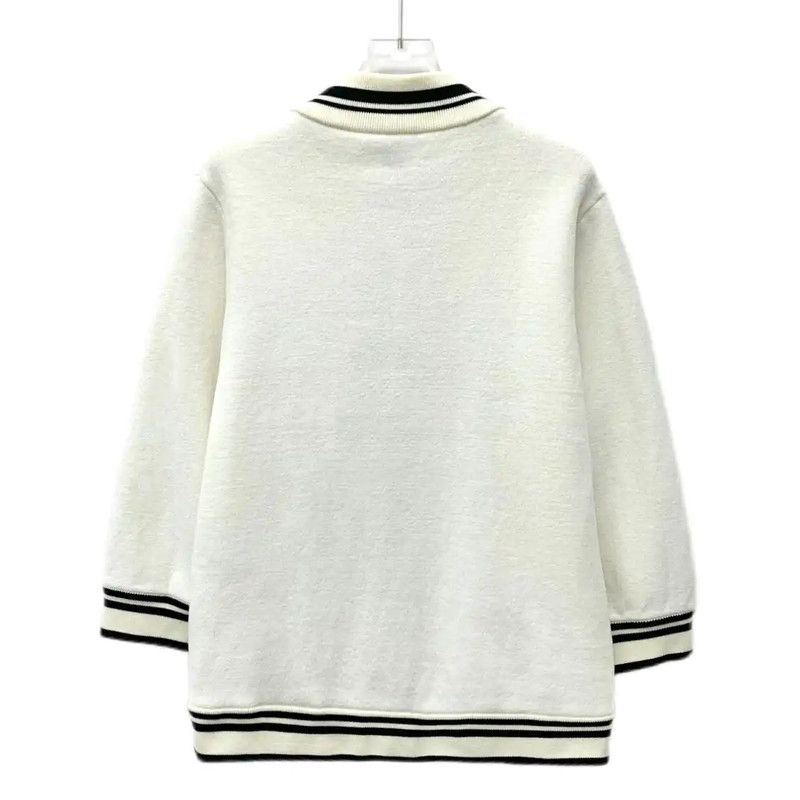 Louis Vuitton Louis Vuitton Cream Women's Jacket 0089 Size M / US 6-8 / IT 42-44 - 2 Thumbnail
