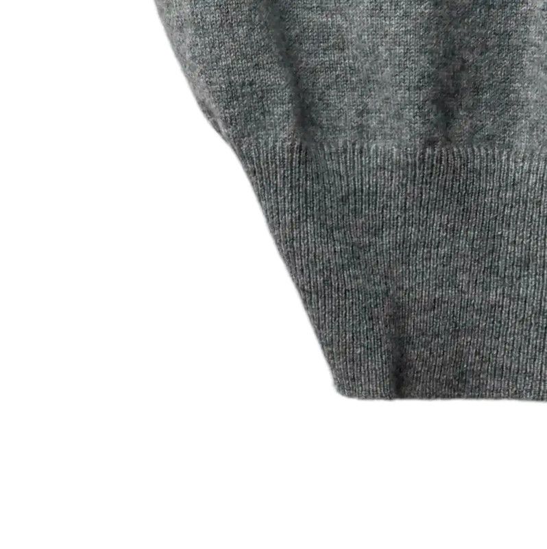 Louis Vuitton Louis Vuitton Grey Cotton Blend Women's Sweater 0089 Size S / US 4 / IT 40 - 7 Thumbnail