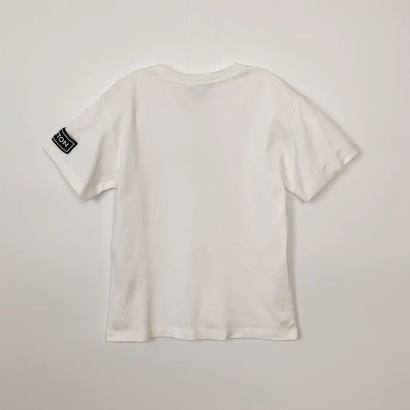 Louis Vuitton Louis Vuitton White Cotton T-Shirt for Women 0089 Size XS / US 0-2 / IT 36-38 - 2 Thumbnail