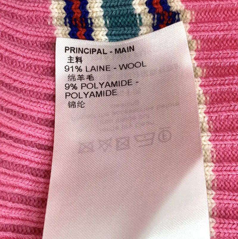Louis Vuitton Louis Vuitton Pink Wool Cardigan for Women 0089 Size M / US 6-8 / IT 42-44 - 9 Thumbnail