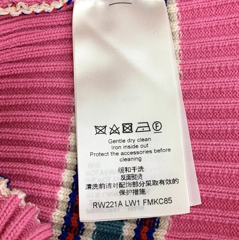 Louis Vuitton Louis Vuitton Pink Wool Cardigan for Women 0089 Size M / US 6-8 / IT 42-44 - 8 Thumbnail