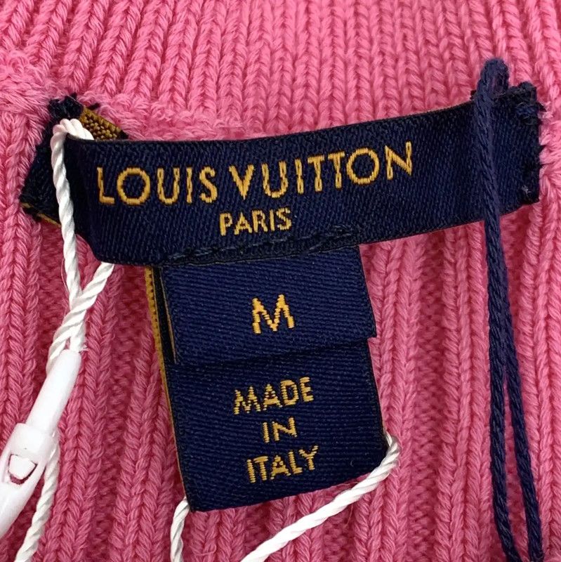 Louis Vuitton Louis Vuitton Pink Wool Cardigan for Women 0089 Size M / US 6-8 / IT 42-44 - 6 Thumbnail