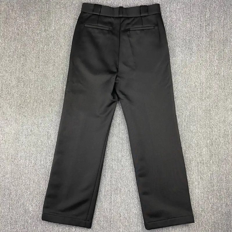 Louis Vuitton Louis Vuitton Black Cotton Casual Pants for Women 0089 Size 23" - 2 Thumbnail