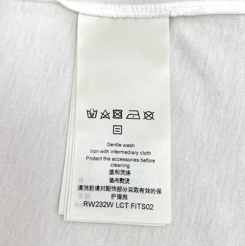 Louis Vuitton Louis Vuitton White Cotton T-Shirt for Women 0089 Size XS / US 0-2 / IT 36-38 - 6 Thumbnail