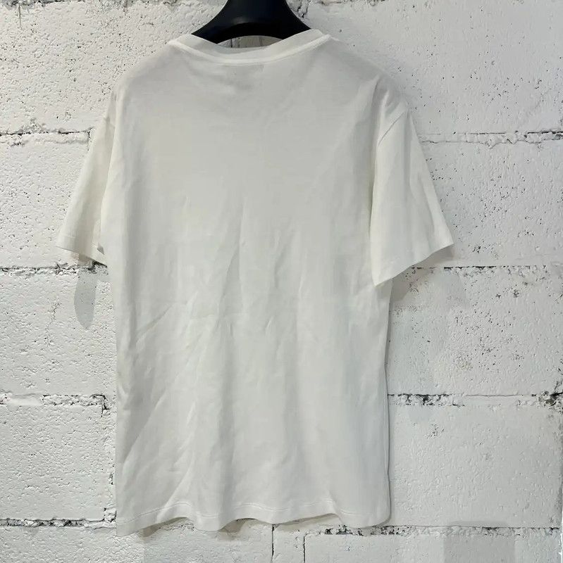 Louis Vuitton Louis Vuitton Women's Cotton T-Shirt in White 0089 Size L / US 10 / IT 46 - 2 Thumbnail