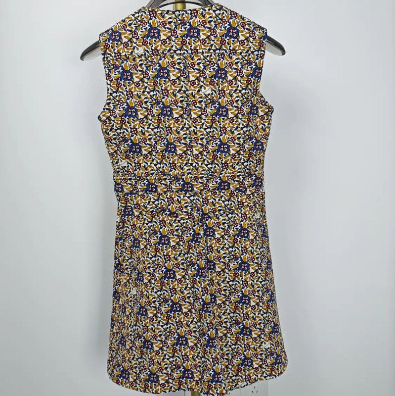 Louis Vuitton Louis Vuitton Summer Cotton Dress in Brown 0089 Size XS / US 0-2 / IT 36-38 - 6 Thumbnail