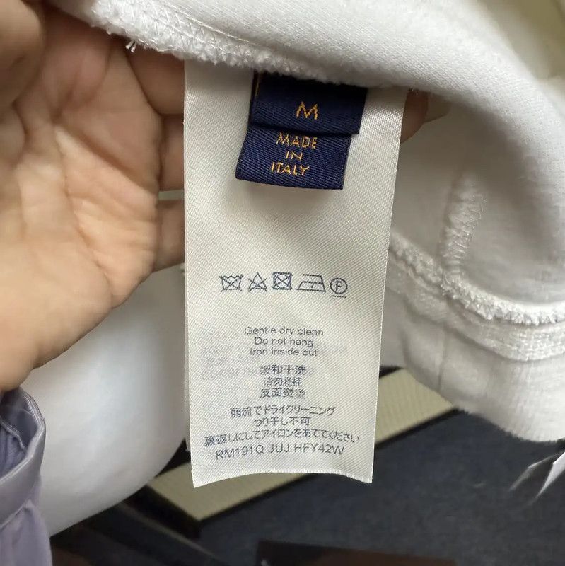 Louis Vuitton Louis Vuitton White Cotton Women's Jacket 0089 Size M / US 6-8 / IT 42-44 - 4 Thumbnail