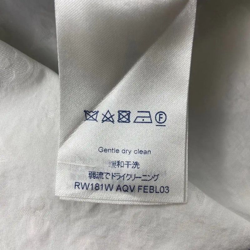 Louis Vuitton Louis Vuitton White Cotton Women's Shirt 0089 Size M / US 6-8 / IT 42-44 - 7 Thumbnail