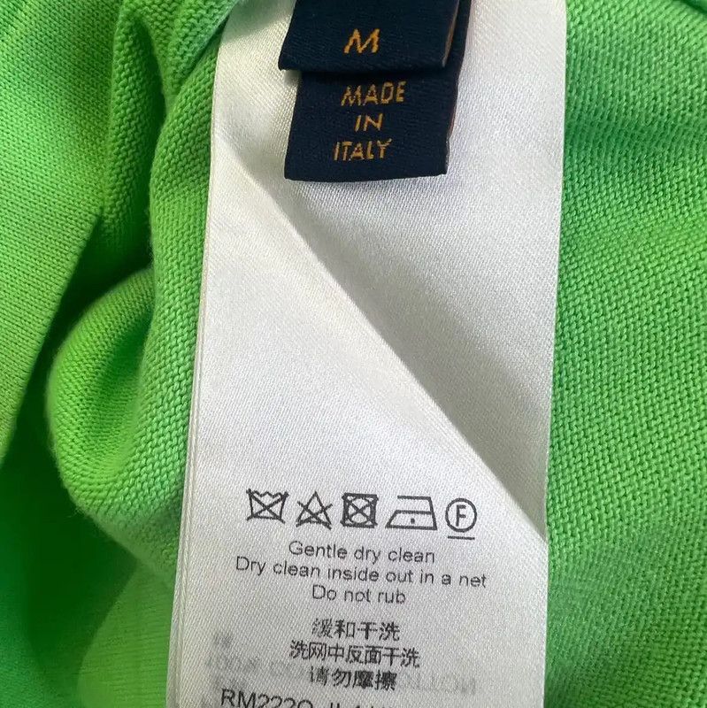 Louis Vuitton Louis Vuitton Green Women’s T-Shirt Size M 0089 Size M / US 6-8 / IT 42-44 - 7 Thumbnail
