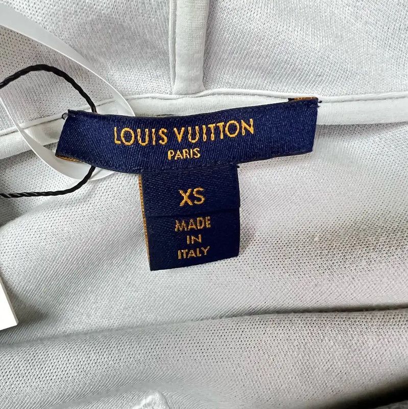 Louis Vuitton Louis Vuitton Gray Cotton Long Sleeve Hoodie 0089 Size XS / US 0-2 / IT 36-38 - 7 Thumbnail