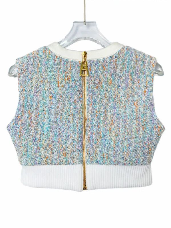 Louis Vuitton Louis Vuitton Multi-Color Women's T-Shirt 0089 Size XS / US 0-2 / IT 36-38 - 2 Thumbnail
